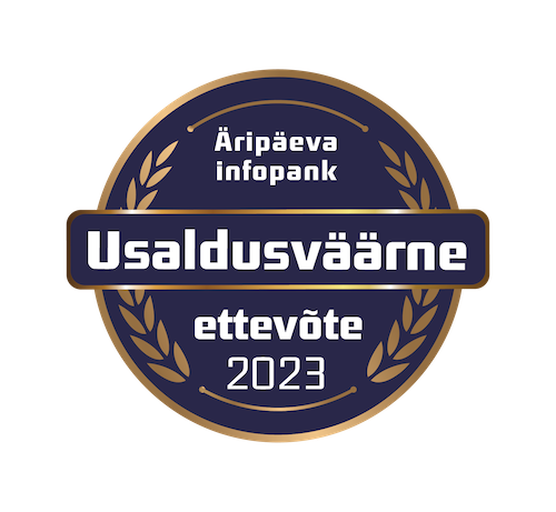 Usaldusväärne ettevõte 2023